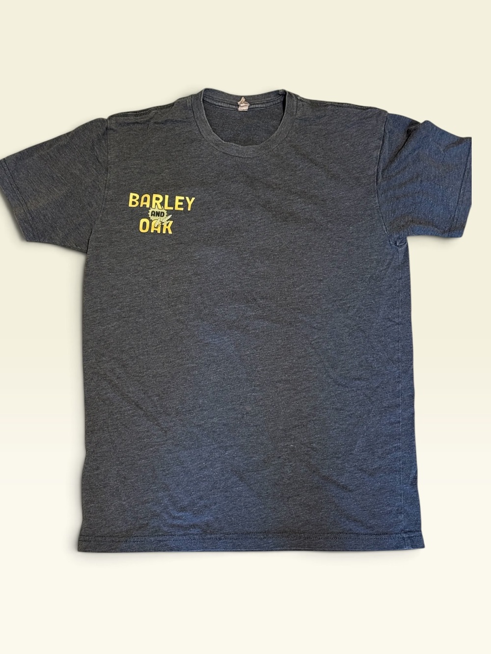 Barley and Oak Retired OAK wake and Make T Shirt Small